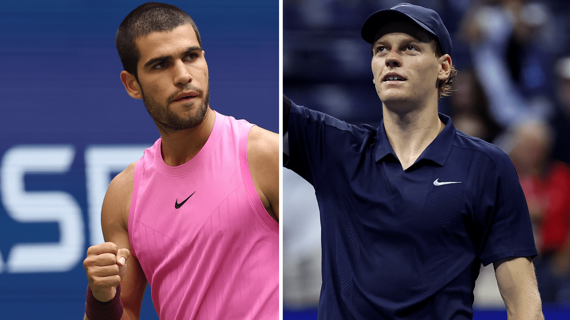 Carlos Alcaraz contre Jannik Sinner: Jouant dans une troisième finale consécutive du slam, qui remporte le 2025 US Open?