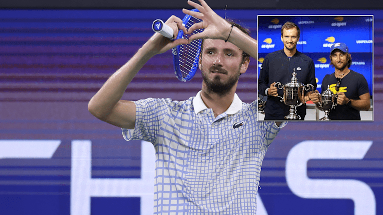 Le dernier match de Medvedev avec Cervara est survenu à l'US Open de 2025, où il a subi une troisième défaite consécutive au premier tour du Grand Chelem.