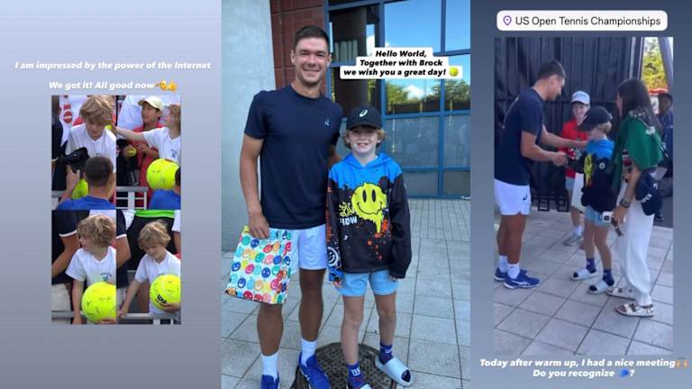 Majchrzak a retrouvé Brock après avoir passé un appel sur les réseaux sociaux.