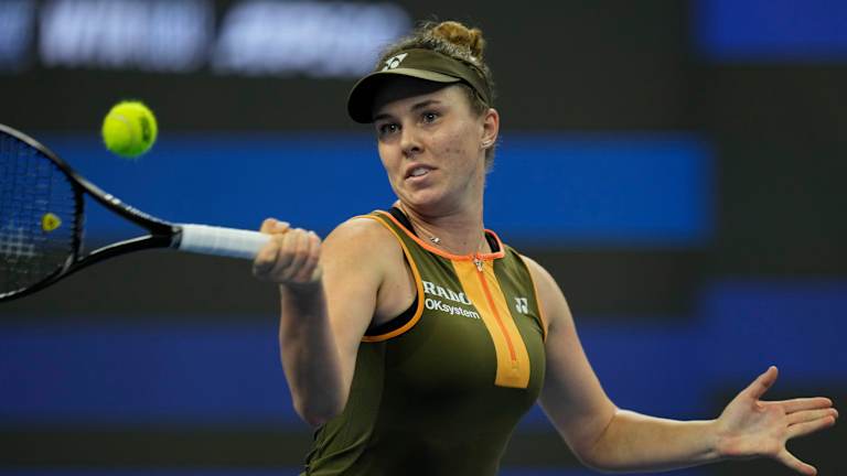 Linda Noskova a montré des progrès, pour accompagner sa promesse.