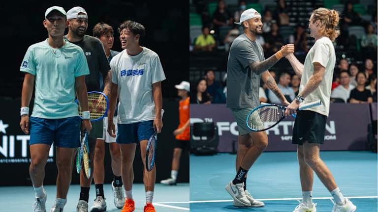 Les joueurs participent aux UTS All Star Games avant le début de l'action réelle.