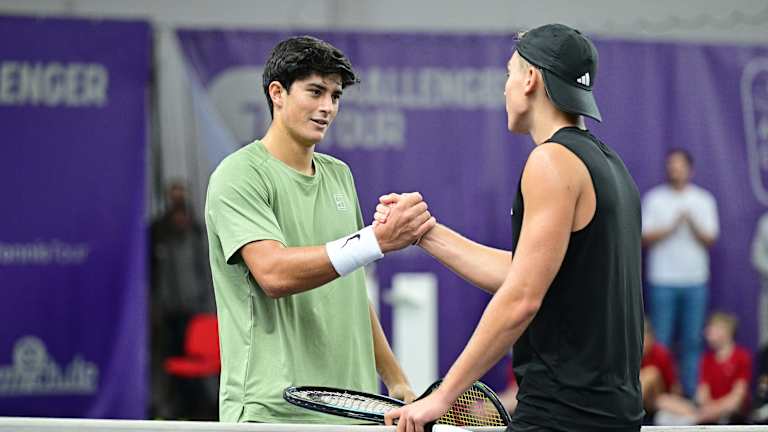 La finale entre Engel et Federico Cina, 18 ans, était la plus jeune finale de l'ATP Challenger depuis 2003.