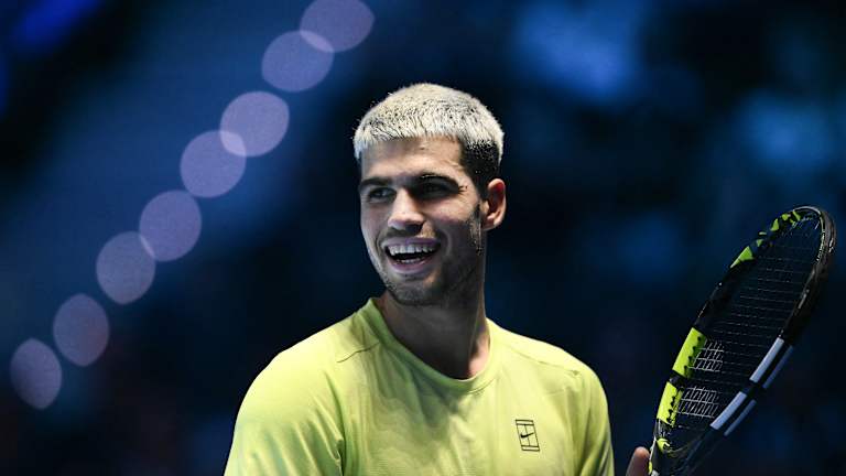 Si Jannik Sinner remporte son match mercredi contre Alexander Zverev, Alcaraz cherchera à décrocher la première place du classement de fin d'année contre Musetti.
