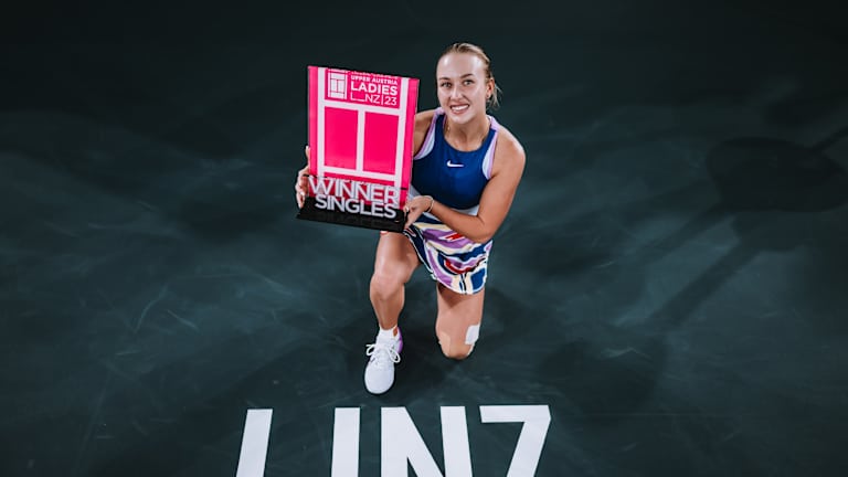 Potapova a remporté l'épreuve WTA à Linz, en Autriche, en 2023. La prochaine fois qu'elle y jouera, elle suscitera l'intérêt local.
