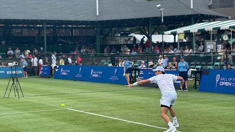 Le natif du Connecticut a joué à Newport ces trois dernières années.