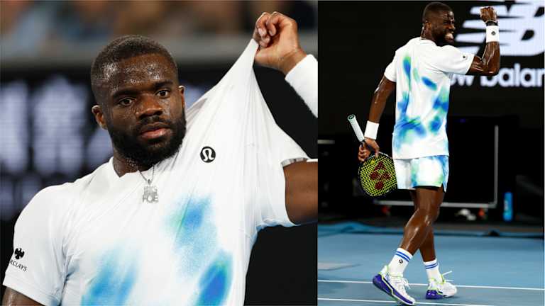 Frances Tiafoe dans Lululemon