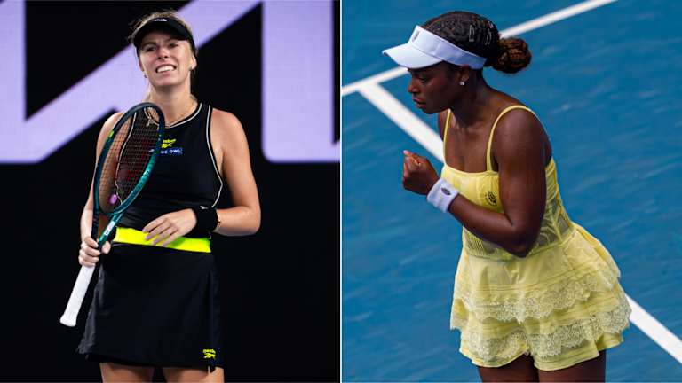 Magdalena Frech en Reebok et Sloane Stephens en FP Movement