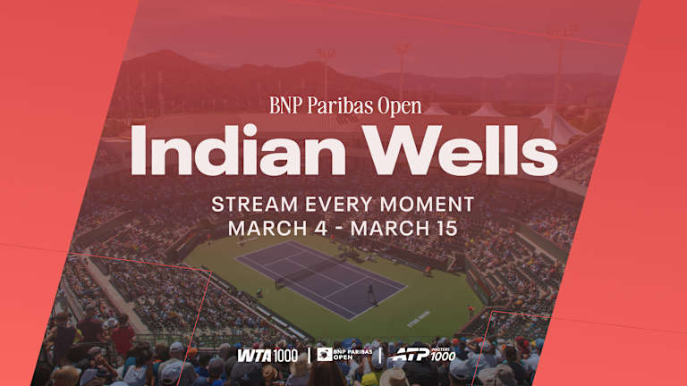 Regardez chaque match en direct sur Tennis Channel.