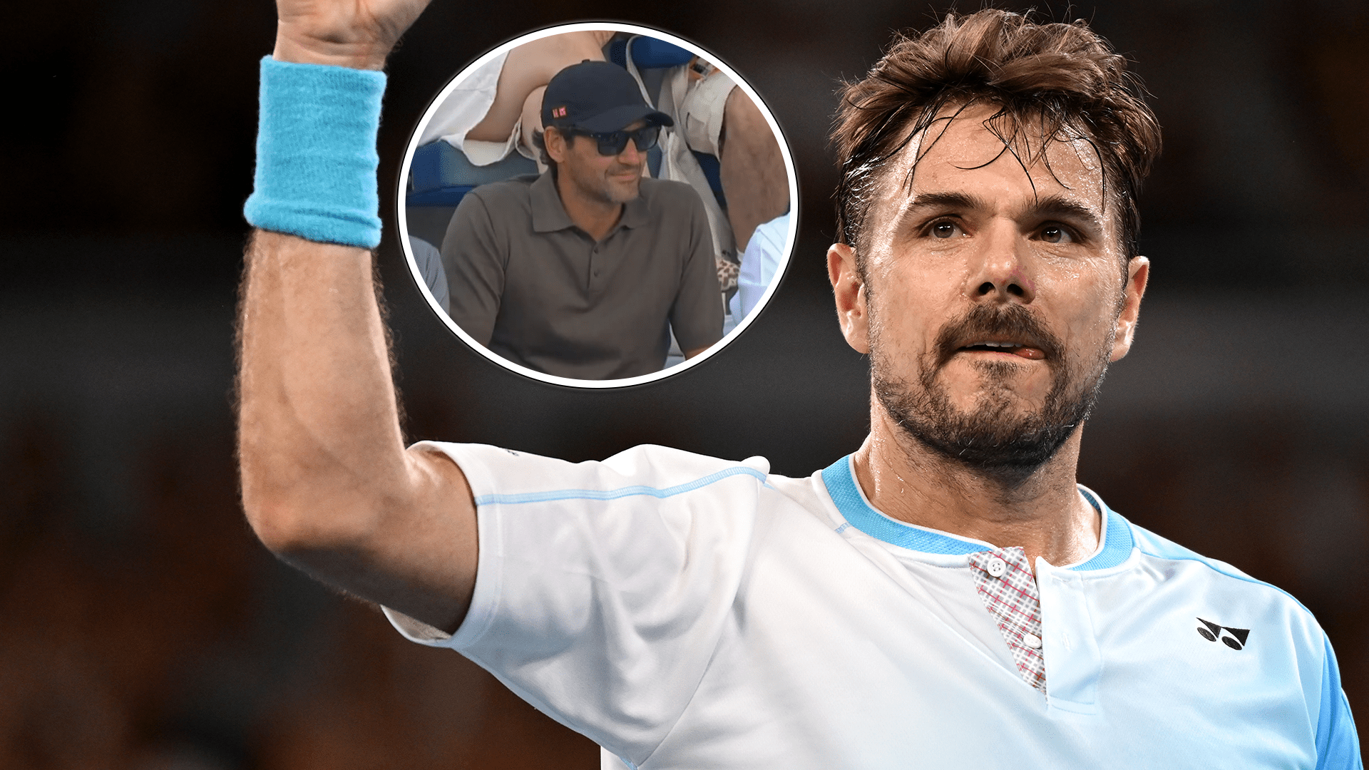 Sous les yeux de Roger Federer, Stan Wawrinka fait un retour gagnant à Dubaï