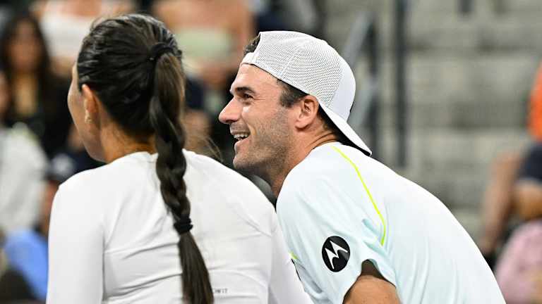 Pegula et Paul ont perdu de peu leur premier match face à Bublik/Andreeva.