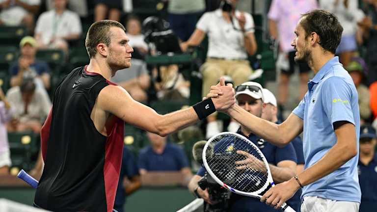 Draper a serré la main de la 11ème tête de série.