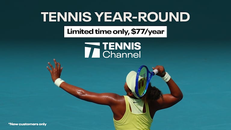 Diffusez des matchs en direct et des rediffusions complètes sur l'application Tennis Channel.