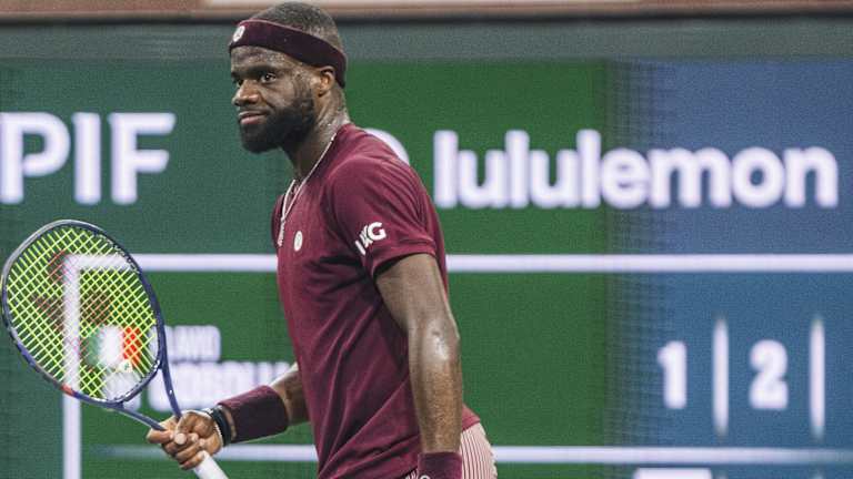 La marque Lululemon peut être trouvée partout à Indian Wells.