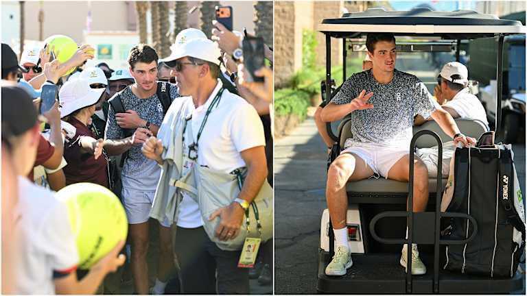 Fonseca a été accueilli par un large public et a fait ce qu'il pouvait pour obliger les demandes d'autographes et reconnaître quiconque criait son nom.