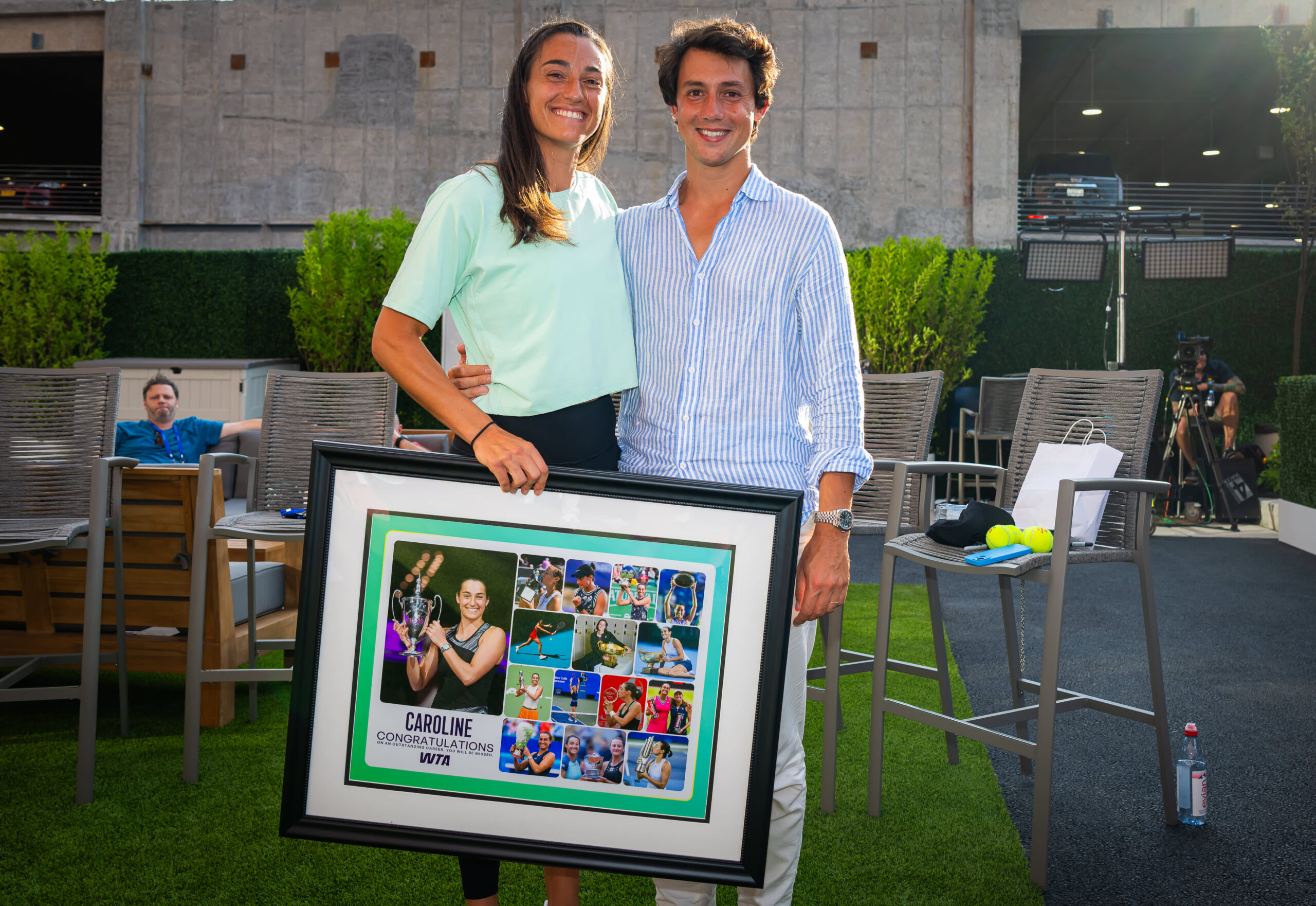 "La famille s'agrandit" : Caroline Garcia annonce être enceinte de son premier enfant