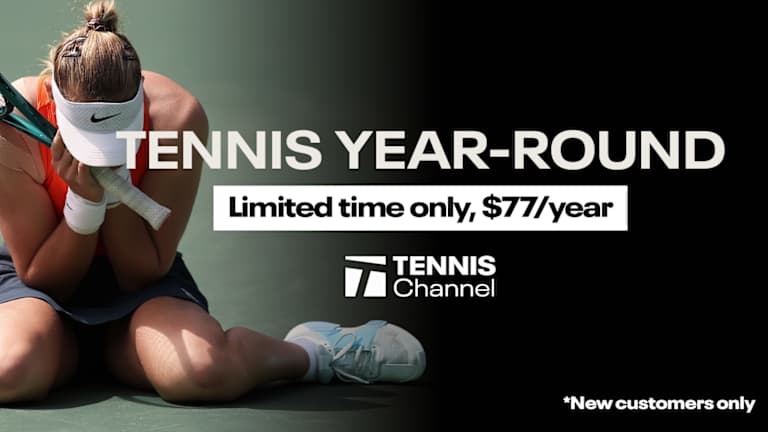 Diffusez des matchs en direct et des rediffusions complètes sur l'application Tennis Channel.