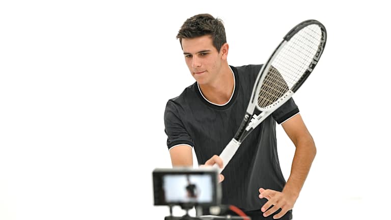 Jodar sur le plateau de Tennis Channel plus tôt ce mois-ci.