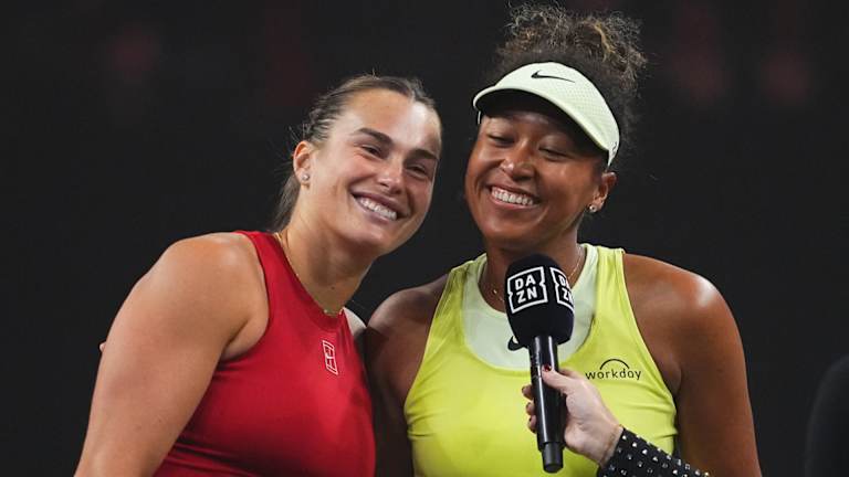 Sabalenka et Osaka ont partagé le terrain lors de plusieurs matches d'exhibition, mais affrontent aujourd'hui leur deuxième rencontre professionnelle en sept ans,