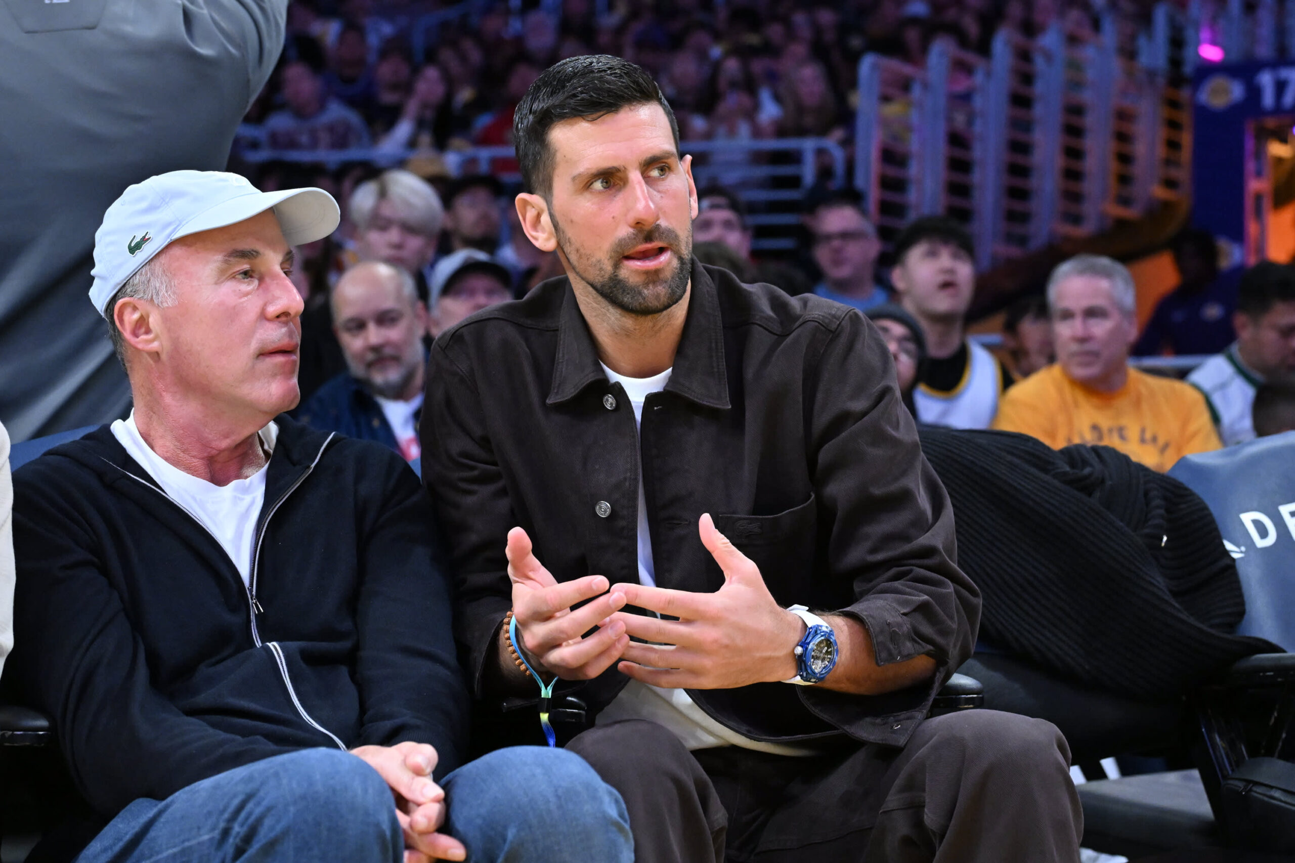 Tournée sportive de Novak Djokovic à Los Angeles : LeBron James, Luka Doncic, football de l'UCLA