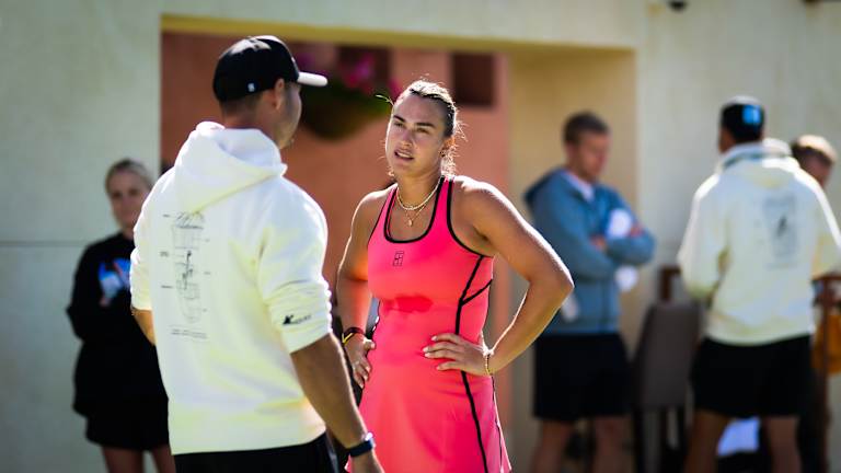 «Je fais beaucoup confiance aux statistiques», déclare Aryna Sabalenka.