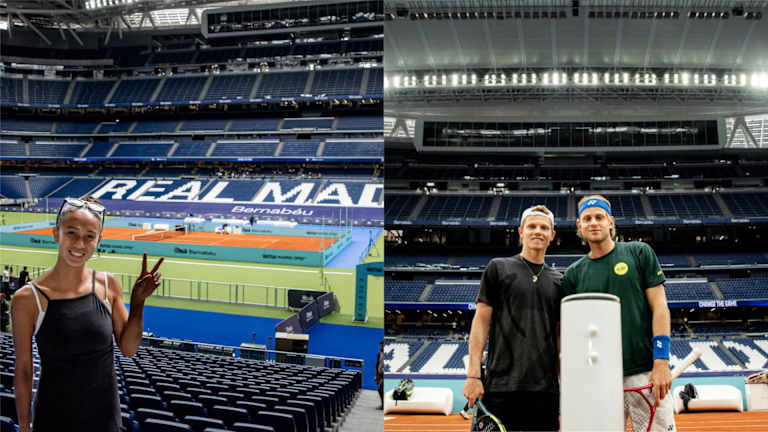 Leylah Fernandez, Jesper de Jong, Zizou Bergs et bien d'autres ont été abandonnés au stade Santiago Bernabeu de Madrid cette semaine.