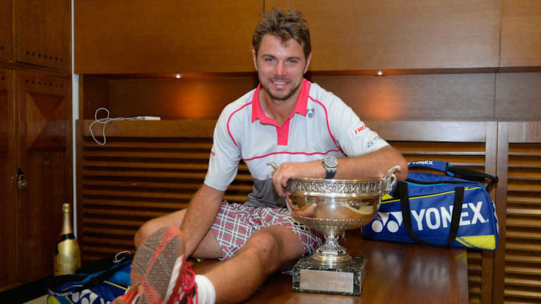Wawrinka a remporté trois tournois du Grand Chelem, dont Roland Garros en 2015, à l'époque des « Big Three ».
