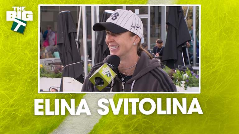 "C'est une chose tellement précieuse que nous ayons notre fille," Svitolina, l'invitée spéciale de cette semaine, a déclaré sur The Big T.