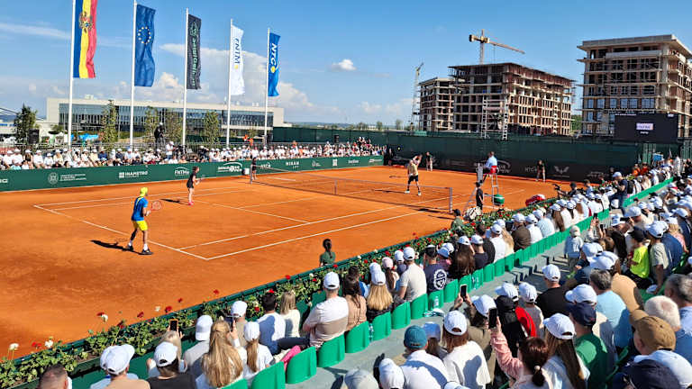 Le complexe ultramoderne deviendra le nouveau foyer du tennis professionnel en Moldavie.
