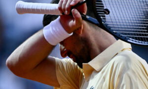 Novak Djokovic en difficulté tombe face à Dino Prizmic à Rome, premier match depuis Indian Wells