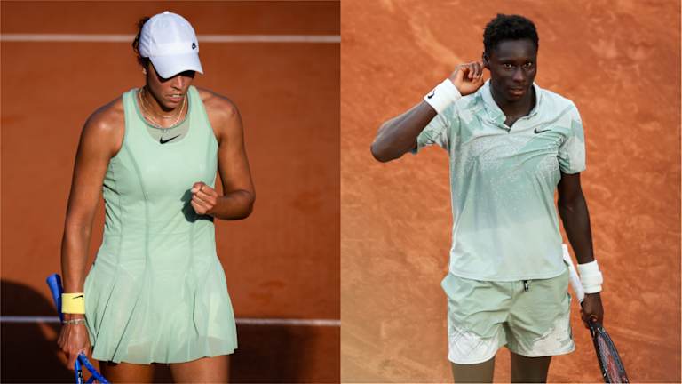 Madison Keys et Moïse Kouamé — Nike