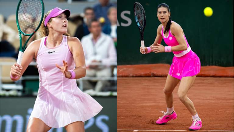 Mirra Andreeva — Nike | Sorana Cirstea — New Balance