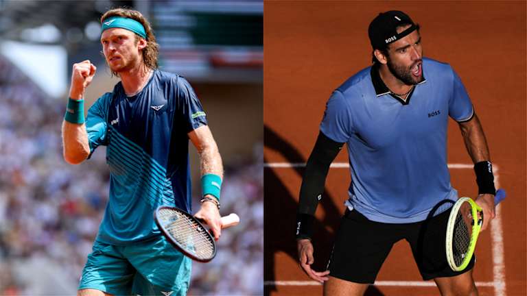Andreï Rublev — K-Swiss | Matteo Berrettini — BOSS